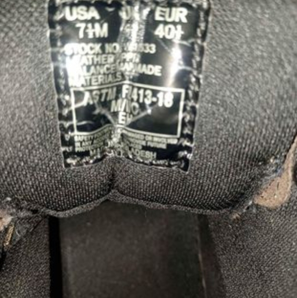 Men's Steel Toe Boots 7.5 - Picture 3 of 3